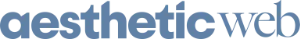 Blue Full Logo for landing pages