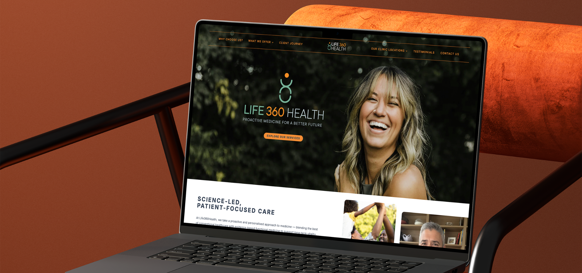 Website support for aesthetic clinics